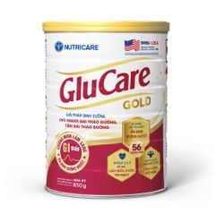 Sữa Bột Nutricare Glucare Gold Hỗ Trợ Kiểm Soát Đường Huyết Cho Người Tiểu Đường 850g