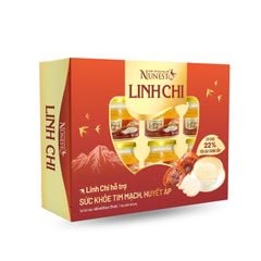 Nước Yến Sào Cao Cấp Nunest Linh Chi Hỗ Trợ Sức Khỏe Tim Mạch, Huyết Áp