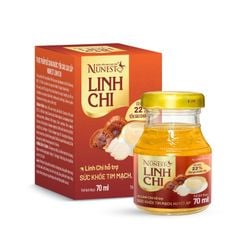 Nước Yến Sào Cao Cấp Nunest Linh Chi Hỗ Trợ Sức Khỏe Tim Mạch, Huyết Áp