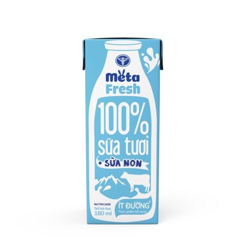 Sữa Tươi Nutricare Meta Fresh Ít Đường (Thùng 48 Hộp)