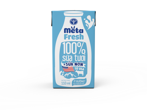 Sữa Tươi Nutricare Meta Fresh Ít Đường (Thùng 48 Hộp)