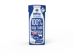 Sữa Tươi Nutricare Meta Fresh Có Đường (Thùng 48 Hộp)