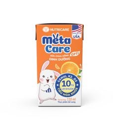 Sữa Chua Uống Dinh Dưỡng Nutricare Metacare Yoyo Hương Cam (Thùng 48 Hộp)