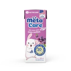 Sữa Chua Uống Dinh Dưỡng Nutricare Metacare Yoyo Hương Nho (Thùng 48 Hộp)