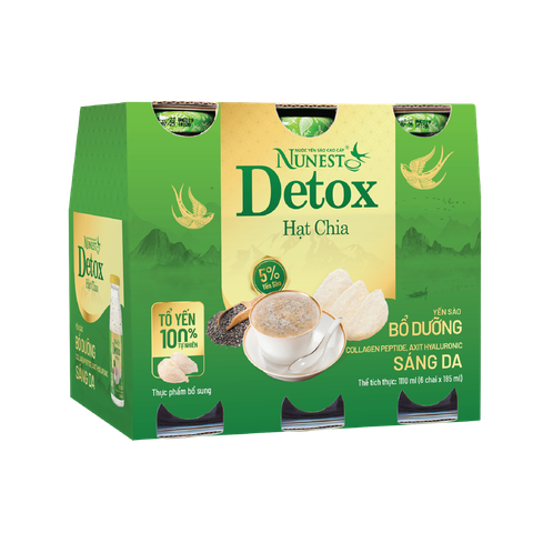 NUNEST DETOX HẠT CHIA (Chai 185ml)
