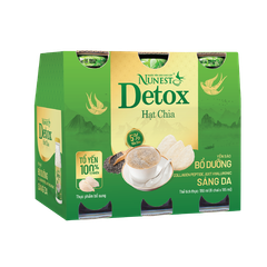 NUNEST DETOX HẠT CHIA (Chai 185ml)