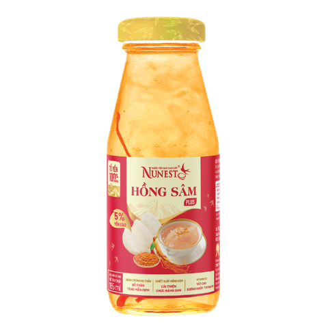 NUNEST HỒNG SÂM PLUS (Chai 185ml)