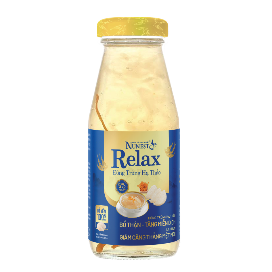 Nunest Relax Đông Trùng Hạ Thảo (chai 185ml)