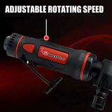  1/4" Mini Air Angle Die Grinder 90 Degree Taiwan Made Mini Pneumatic Tools 16000 RPM Variable Speed 