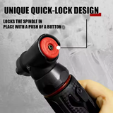  Air Angle Die Grinder Taiwan Made One-Hand Spindle Lock 1/4" for Finished Polished Pneumatic Tools Variable Speed Control 