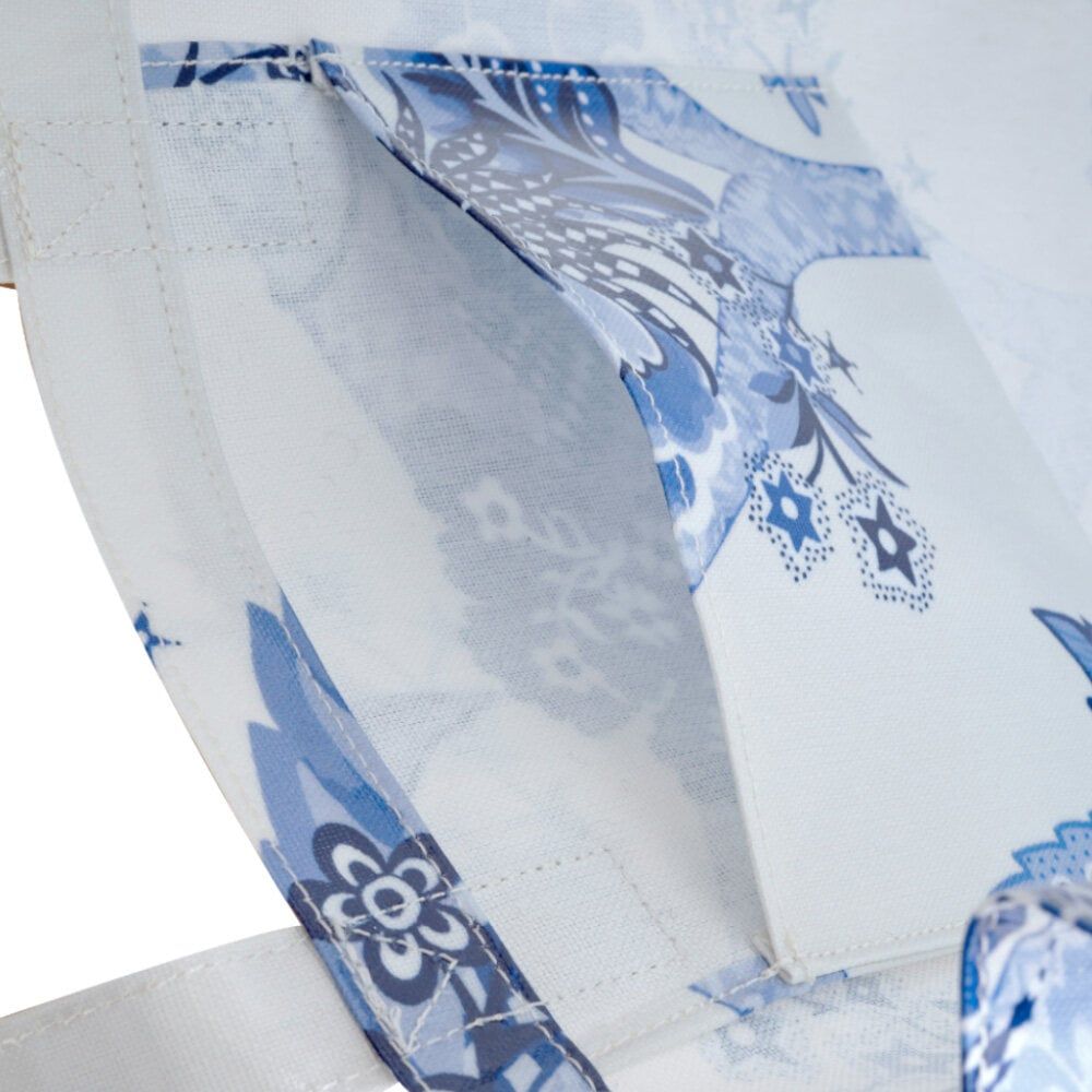  Túi đeo tay/Bookbag - Doodles & Daydreams Floral - Blue/White - AA4026 