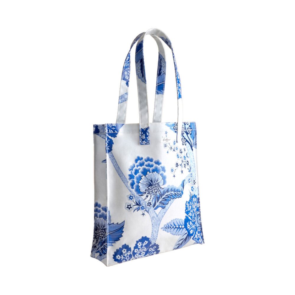  Túi đeo tay/Bookbag - Doodles & Daydreams Floral - Blue/White - AA4026 