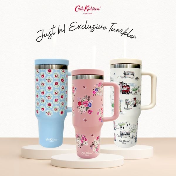  Ly Nước Giữ Nhiệt Cath Kidston - CATH KIDSTON TUMBLER 1.1L 