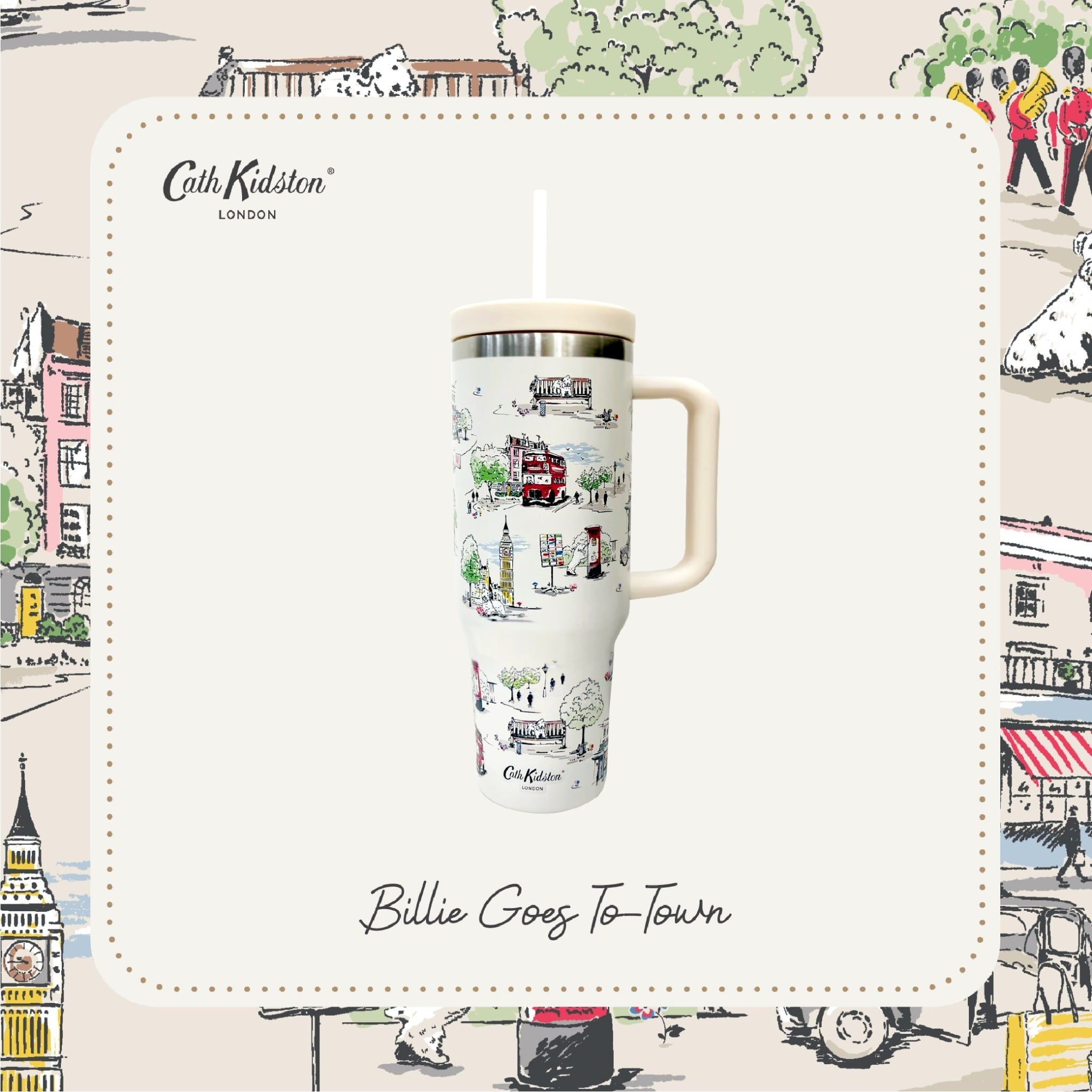  Ly Nước Giữ Nhiệt Cath Kidston - CATH KIDSTON TUMBLER 1.1L 