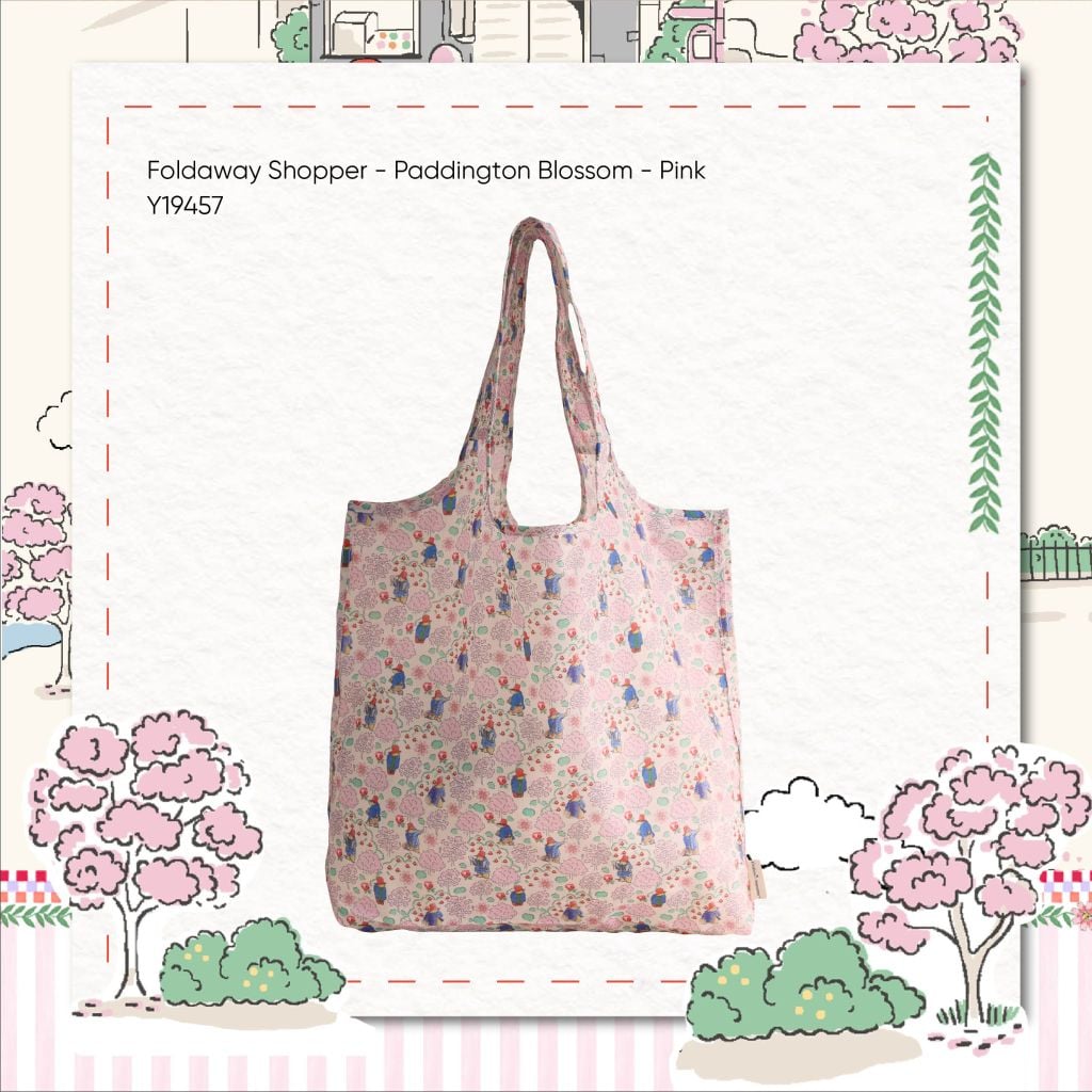  Túi Gấp Gọn Cath Kidston Họa Tiết Paddington Ditsy Y19457 