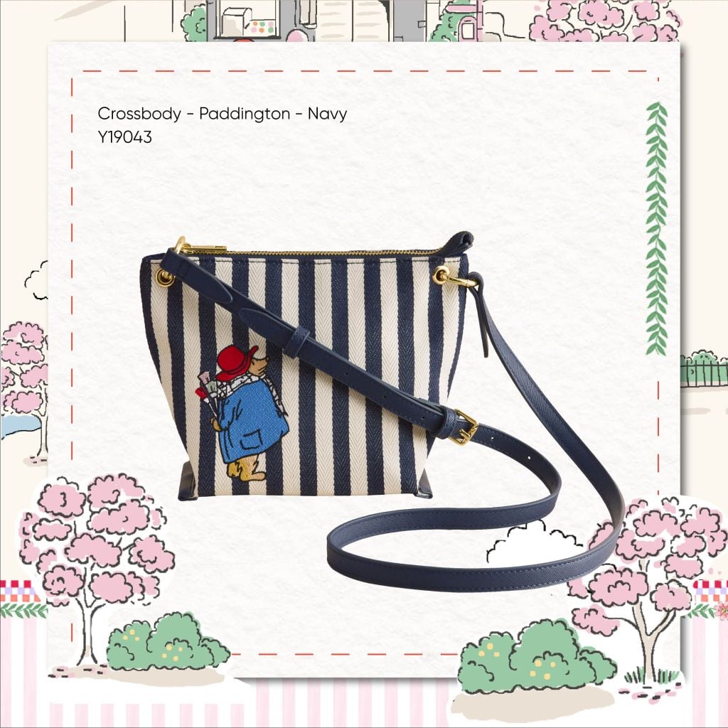  Túi Đeo Chéo Cath Kidston Hoạ Tiết Paddington Y19043 