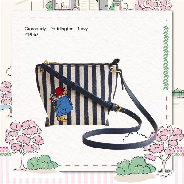  Túi Đeo Chéo Cath Kidston Hoạ Tiết Paddington Y19043 