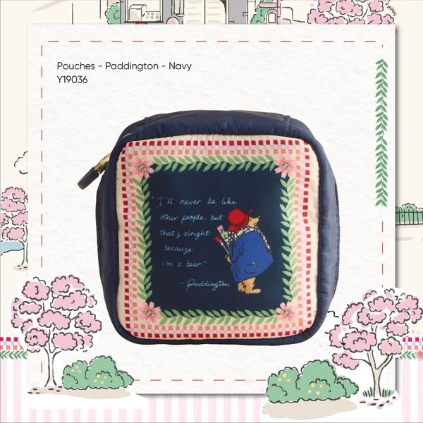  Túi Đựng Máy Tính Bảng Cath Kidston Hoạ Tiết Paddington Y19036 