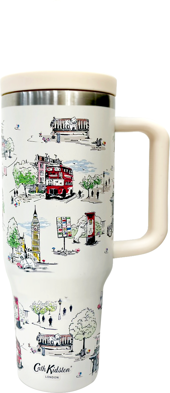  Bình Nước -CK BILLIE GOES TO TOWN STRAW TUMBLER 1.1L- Ivory - CKTWTUMBLR1100 