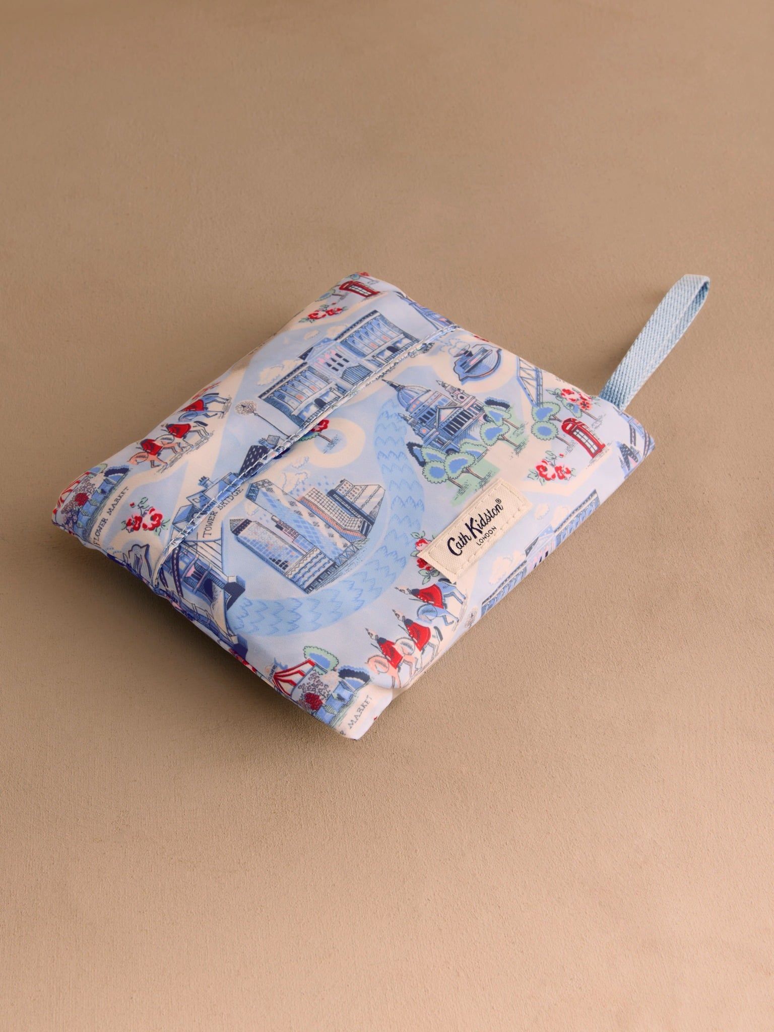  Túi gấp gọn Cath Kidston Large Foldaway Tote London Town - H69434 