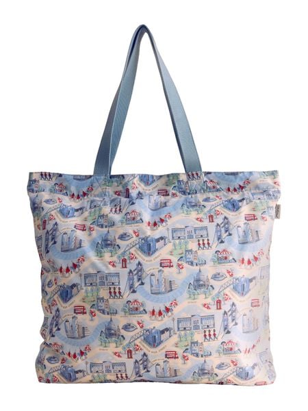  Túi gấp gọn Cath Kidston Large Foldaway Tote London Town - H69434 