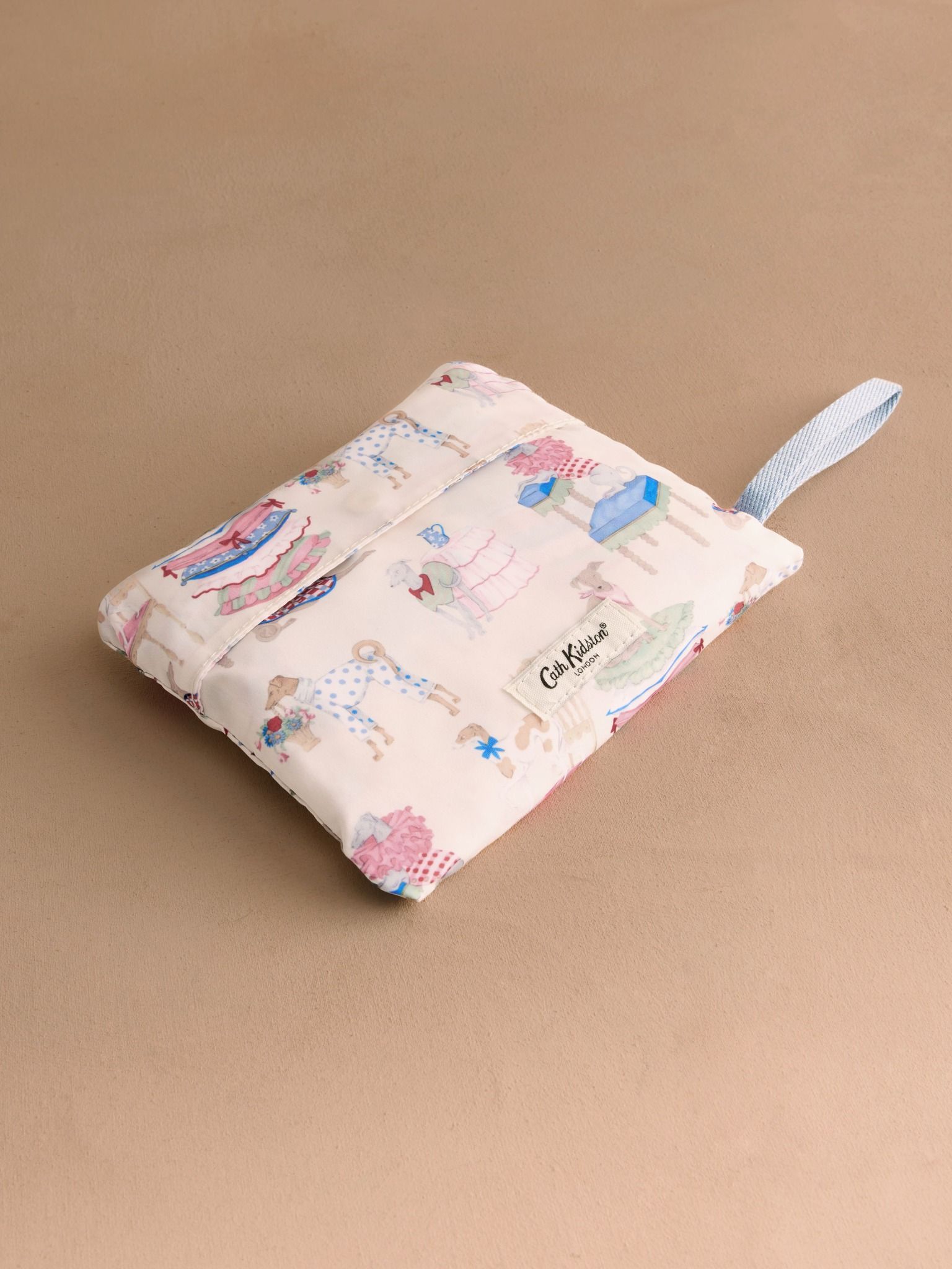  Túi gấp gọn Cath Kidston Large Foldaway Tote Hackney Dogs - H69436 