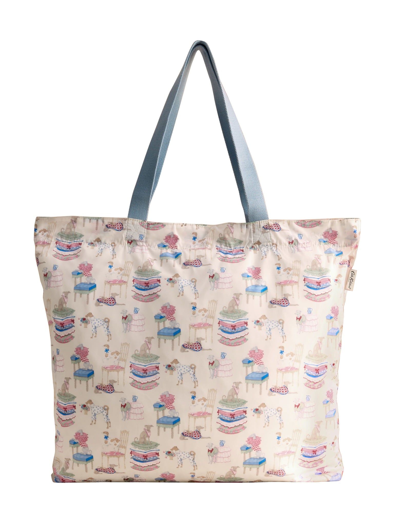  Túi gấp gọn Cath Kidston Large Foldaway Tote Hackney Dogs - H69436 