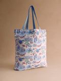  Túi gấp gọn Cath Kidston Foldaway Tote London Town - H69439 