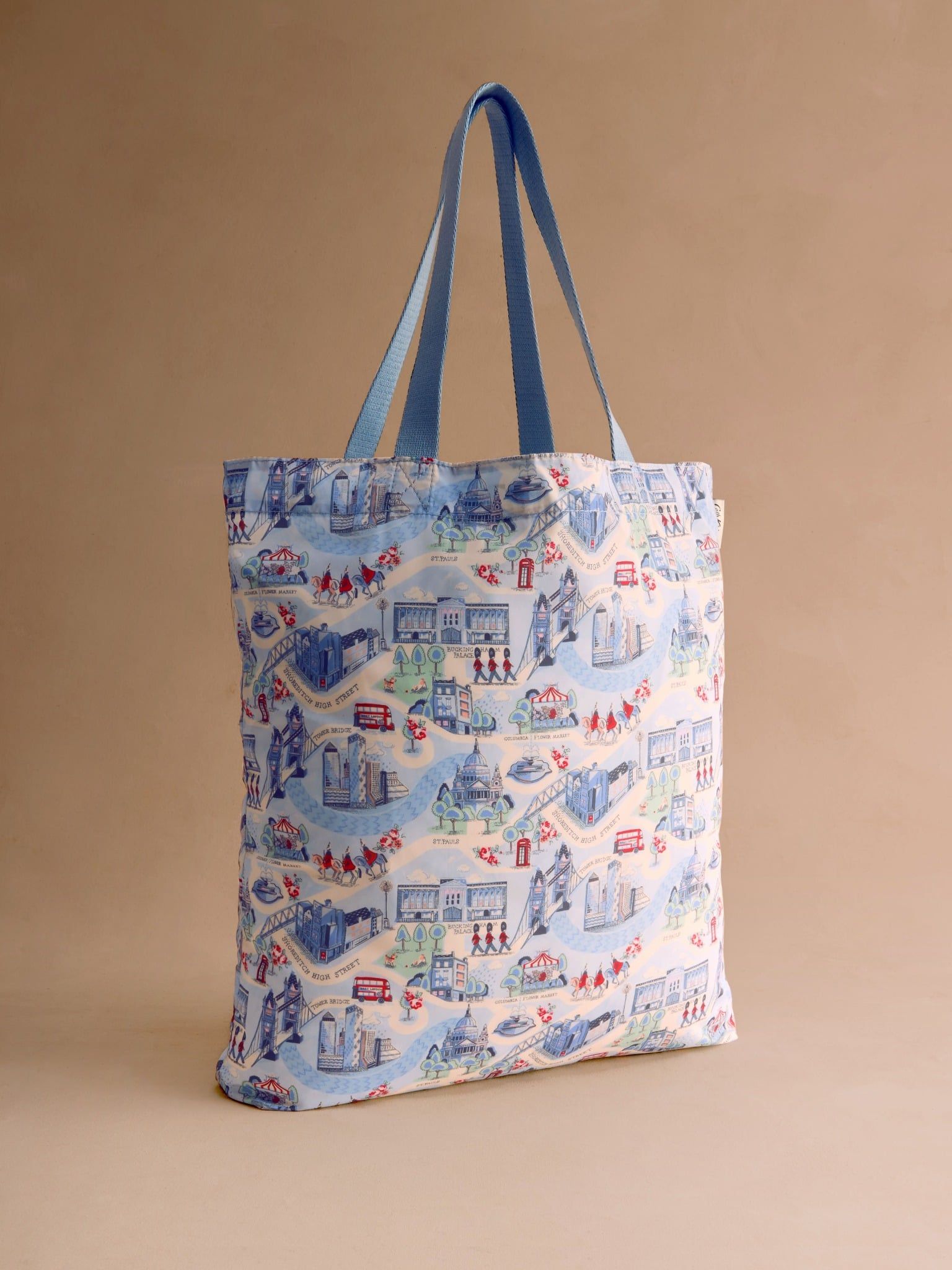  Túi gấp gọn Cath Kidston Foldaway Tote London Town - H69439 