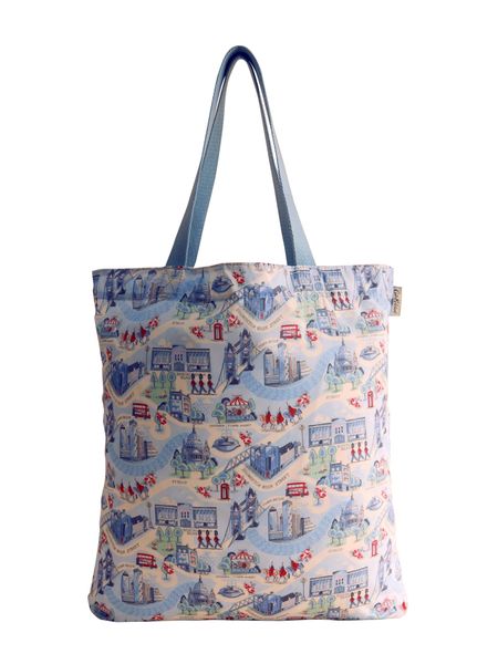  Túi gấp gọn Cath Kidston Foldaway Tote London Town - H69439 