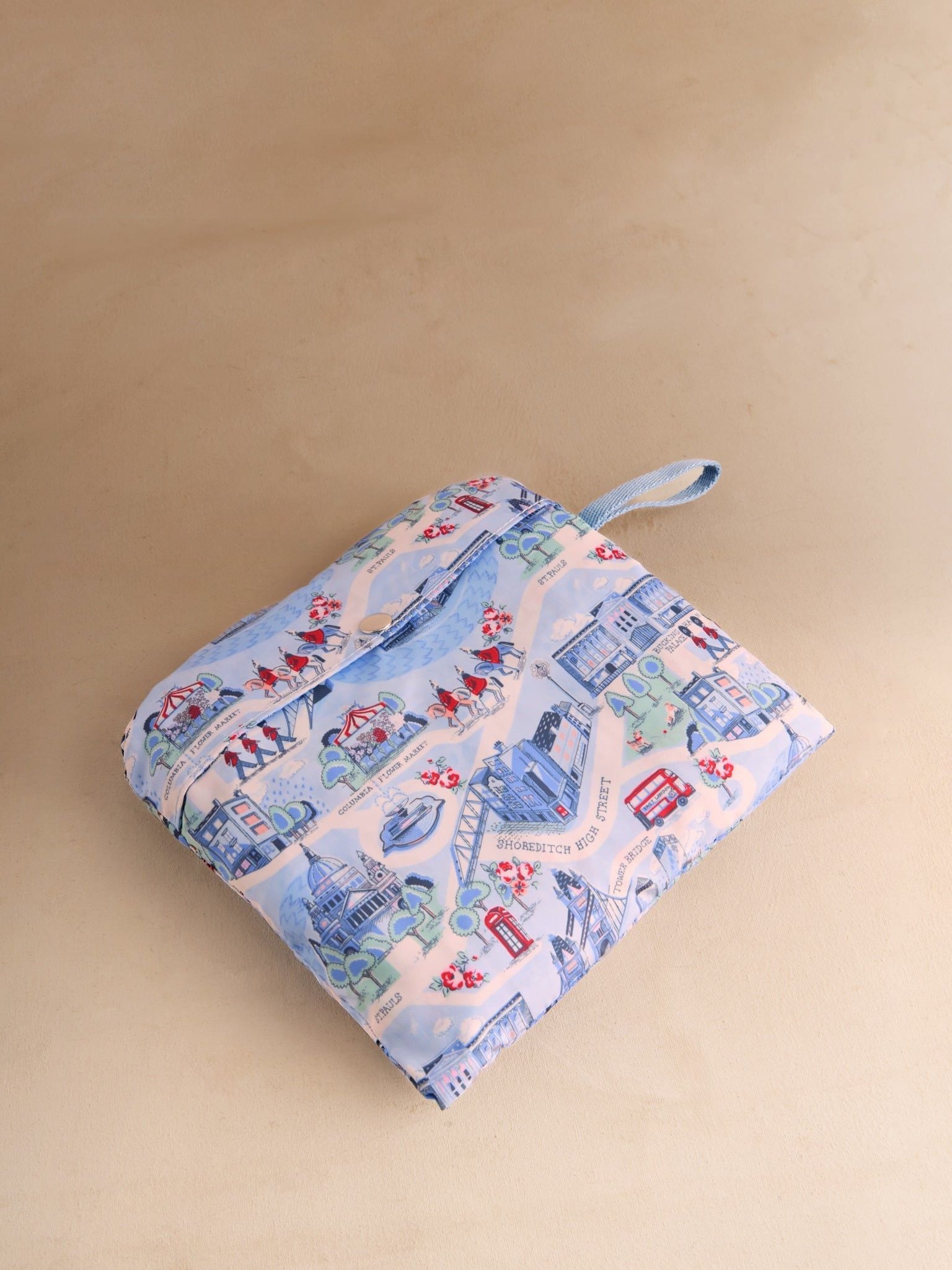  Balo gấp gọn Cath Kidston Foldaway Backpack London Town - W76092 