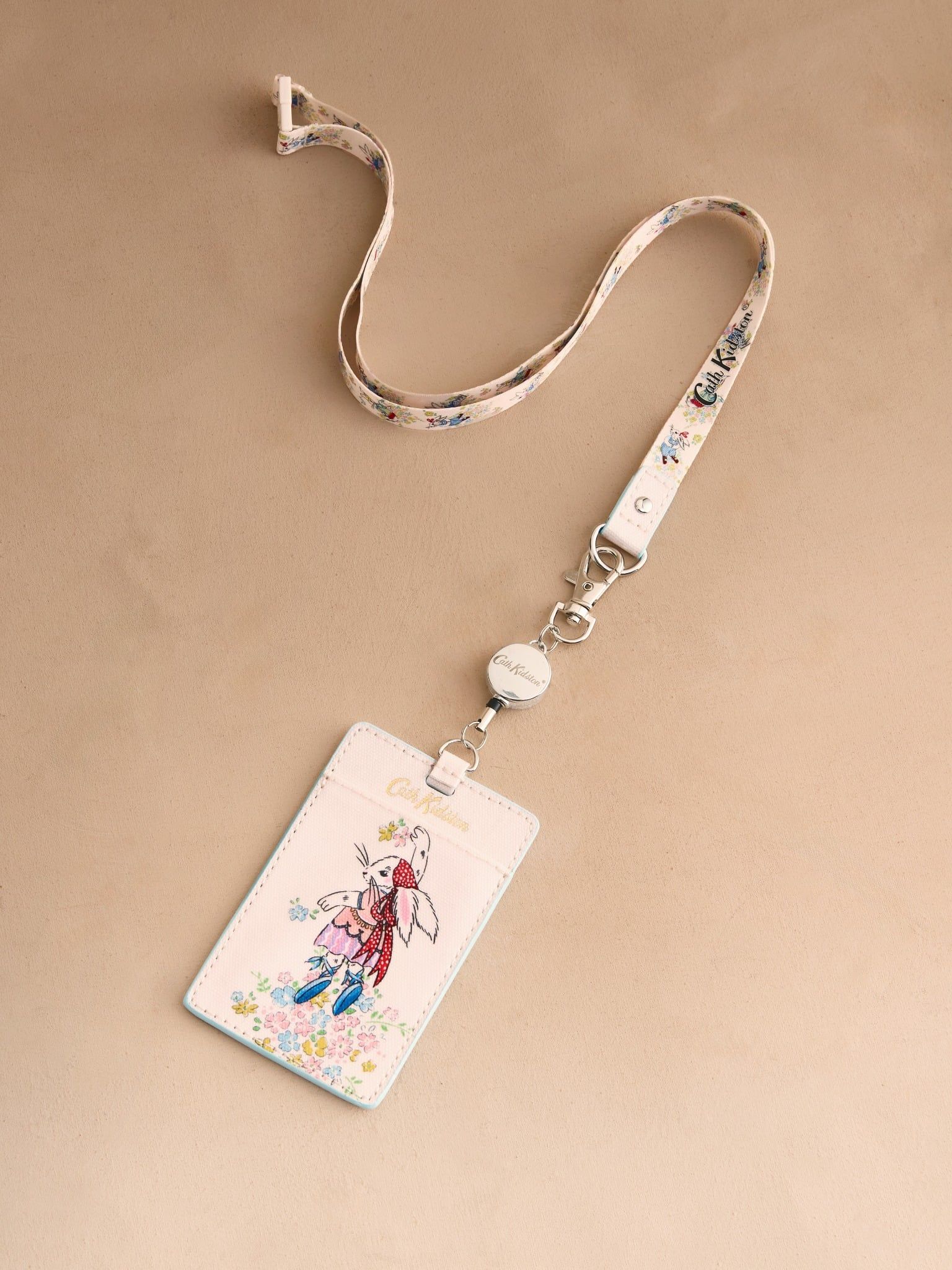  Dây đeo thẻ Cath Kidston Lanyard Easter Bunnies - W76406 