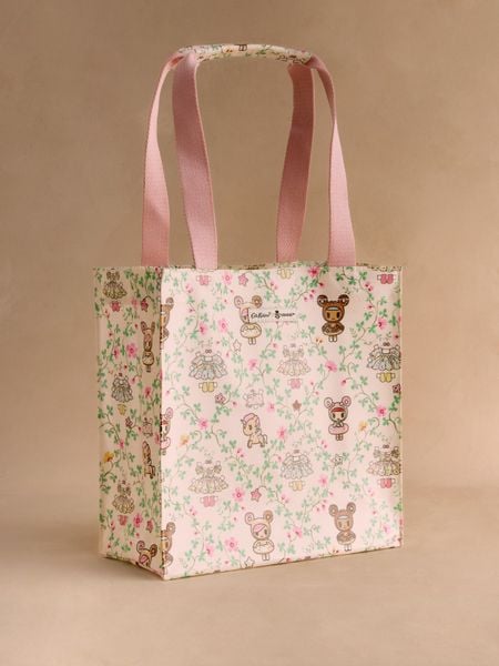  Túi đeo tay Cath Kidston Medium Bookbag Tokidoki Paper Dresses - W77292 