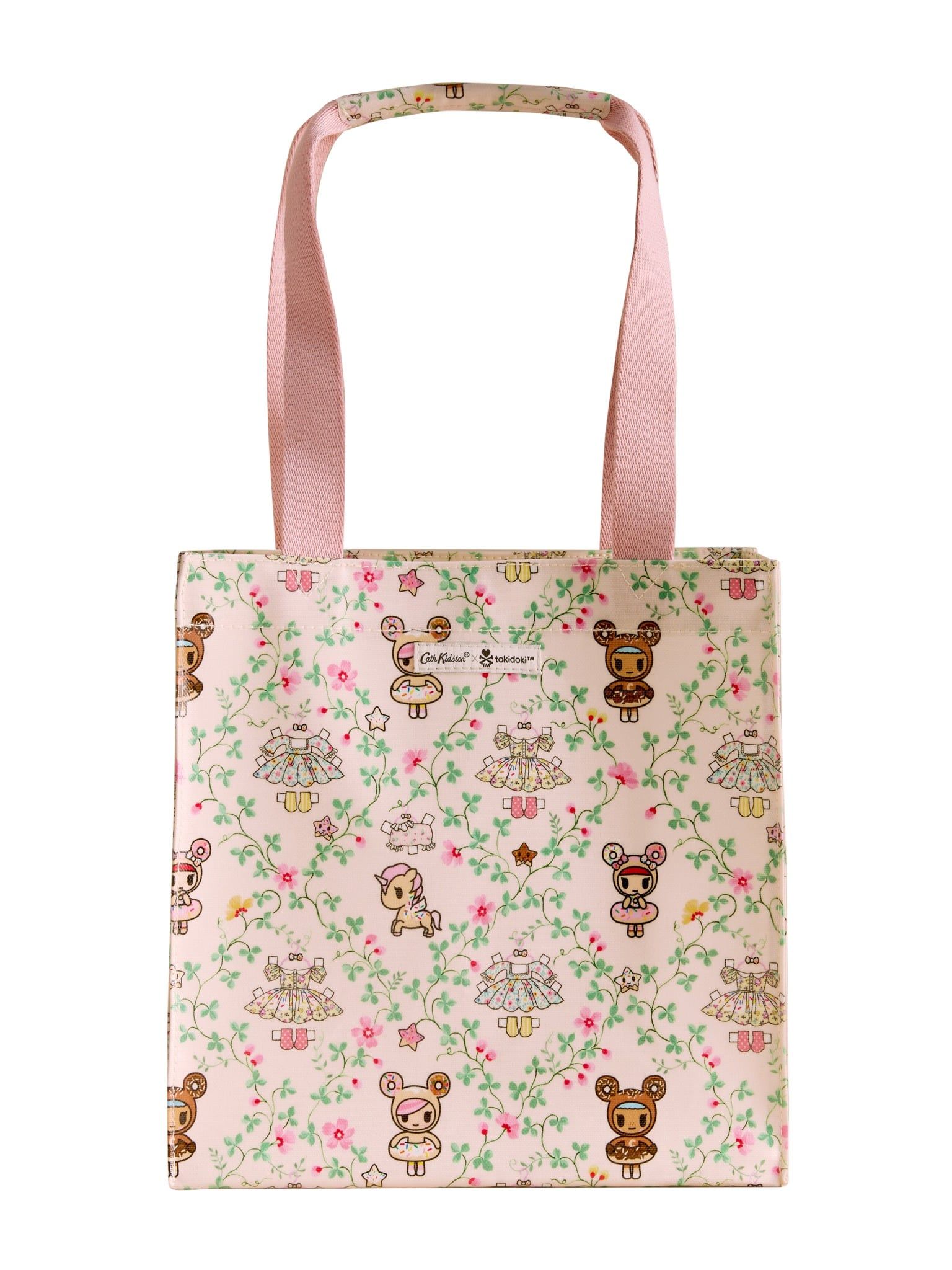  Túi đeo tay Cath Kidston Medium Bookbag Tokidoki Paper Dresses - W77292 