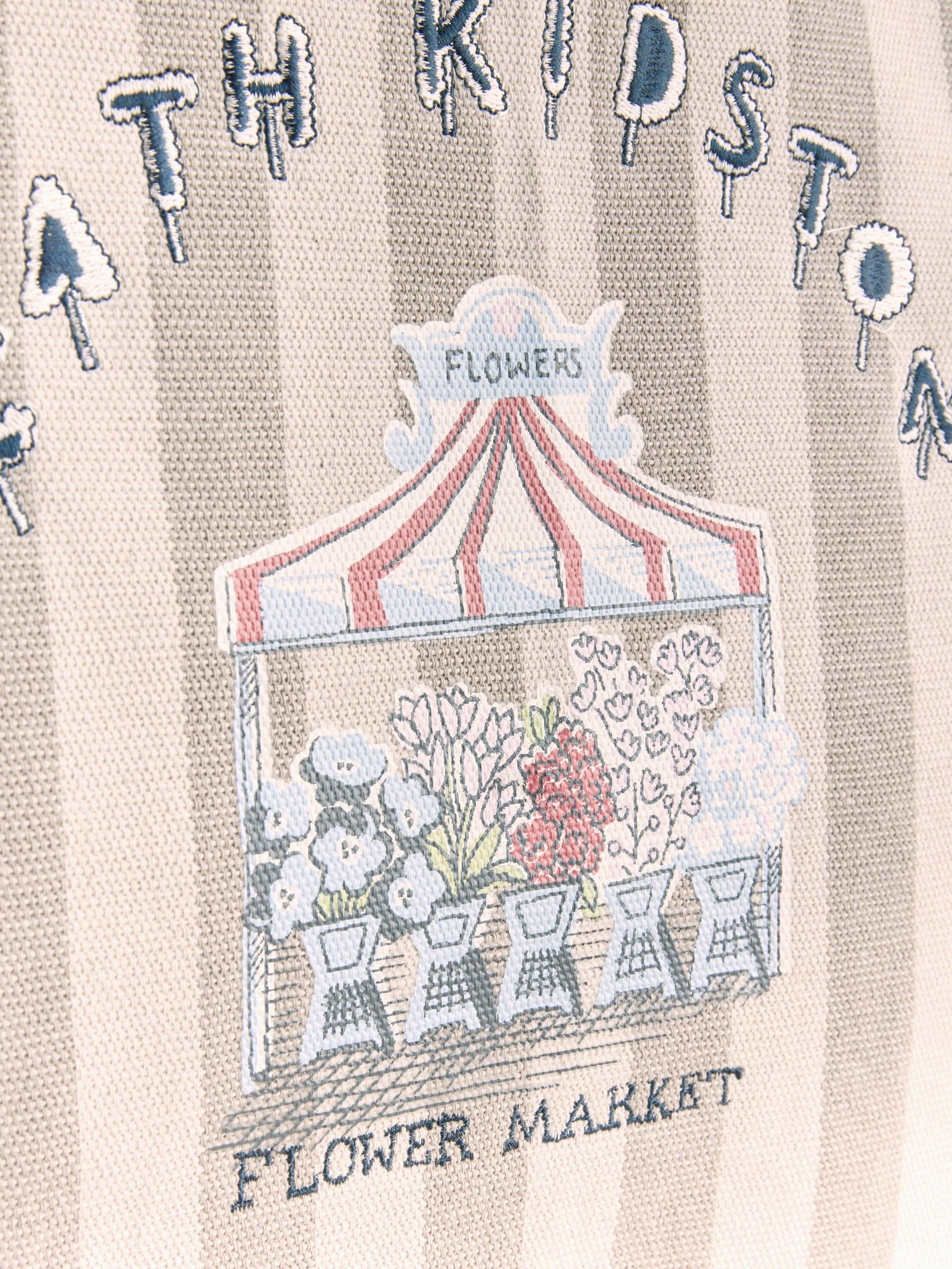  Túi đeo vai Cath Kidston Large East West Tote Cath Stripe - H69418 