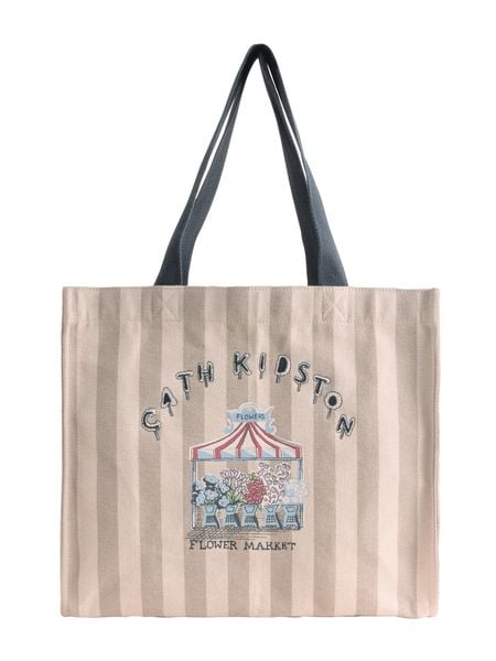  Túi đeo vai Cath Kidston Large East West Tote Cath Stripe - H69418 