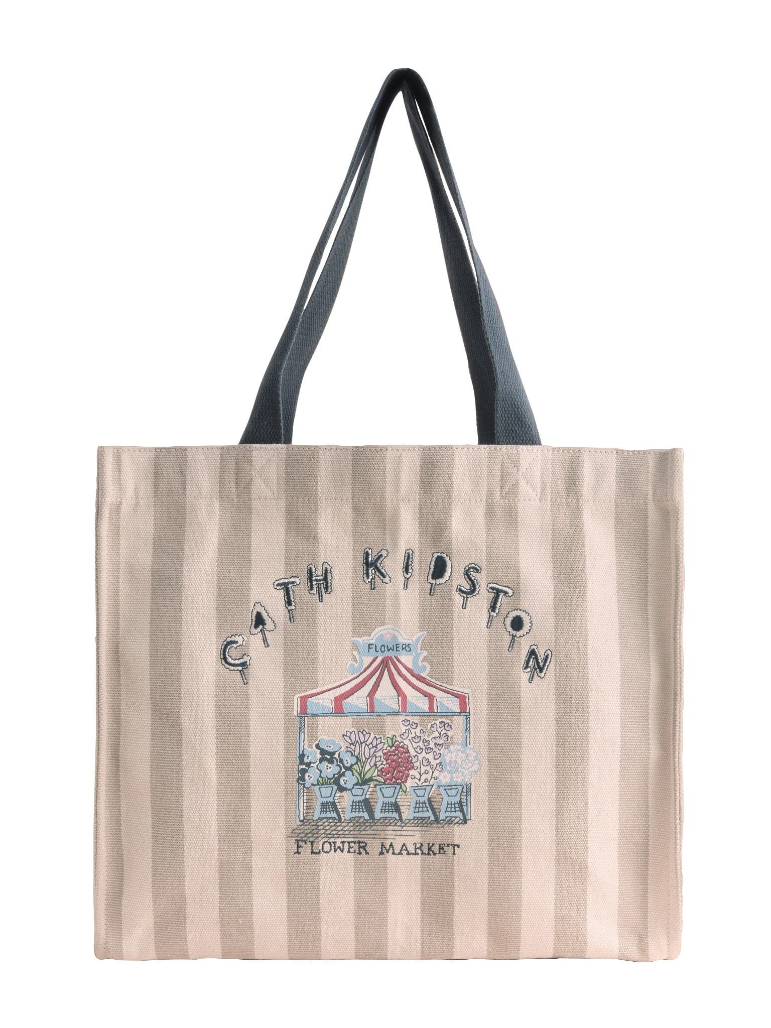  Túi đeo vai Cath Kidston Large East West Tote Cath Stripe - H69418 