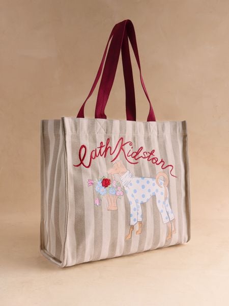  Túi Tote Cath Kidston Large East West Tote Cath Stripe - H69419 