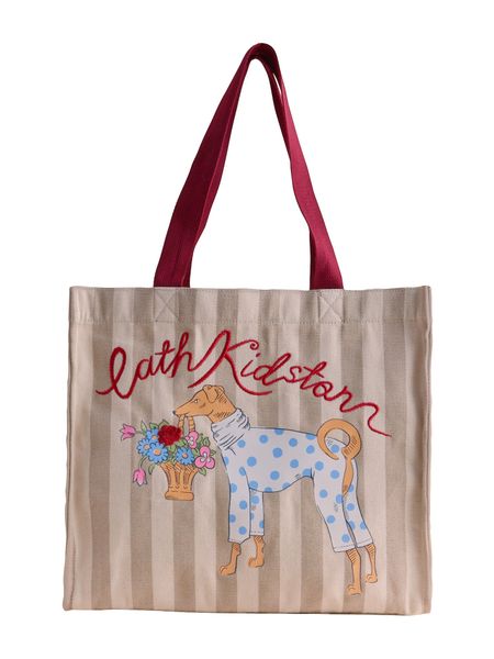  Túi Tote Cath Kidston Large East West Tote Cath Stripe - H69419 