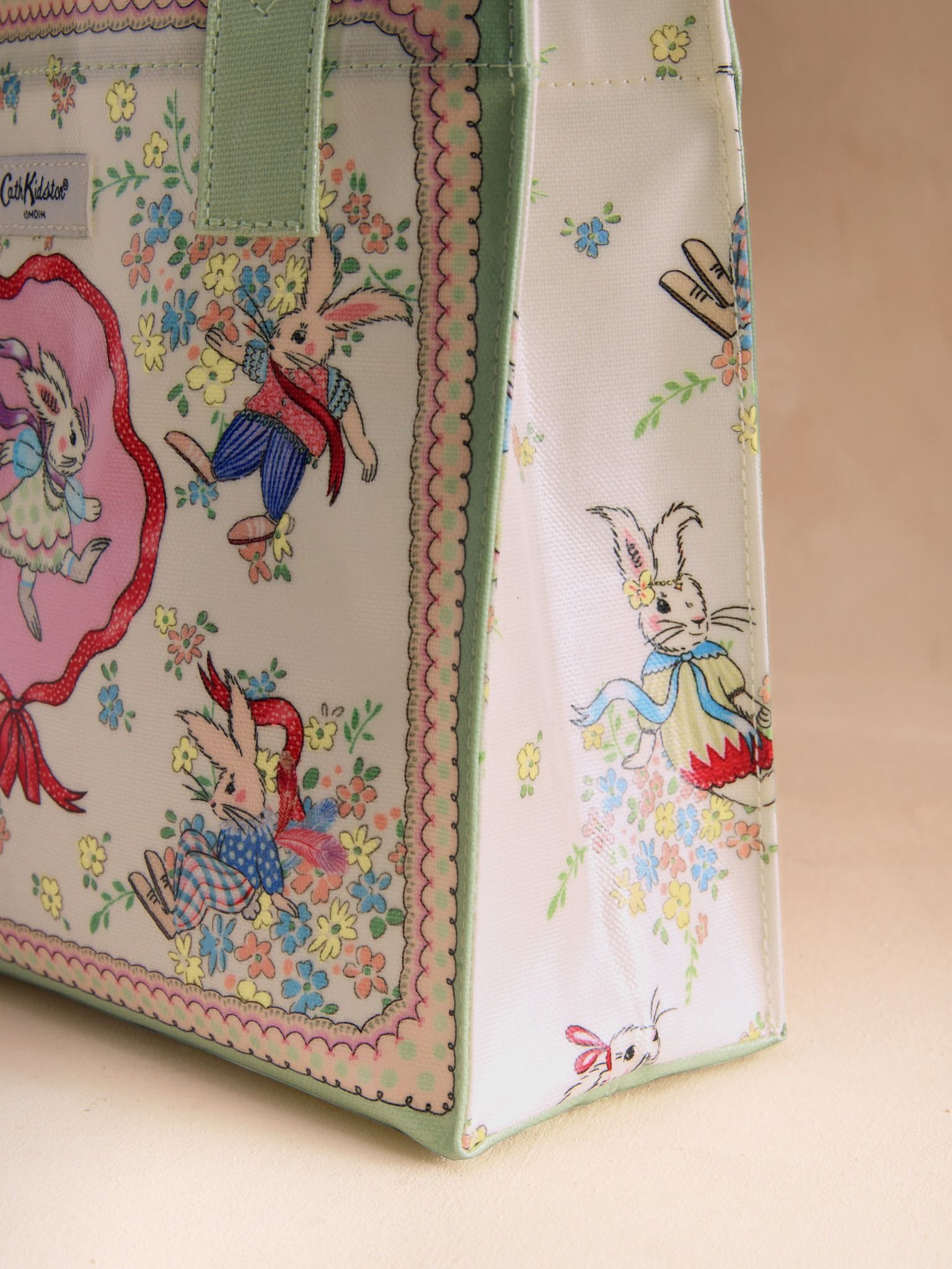  Túi cầm tay Cath Kidston Small Bookbag Easter Bunnies - H69565 