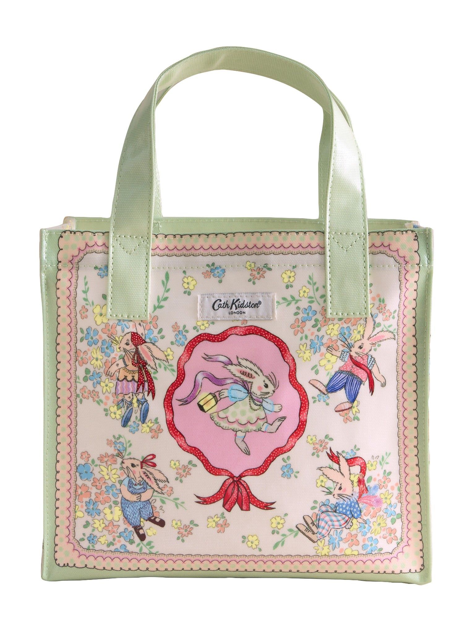  Túi cầm tay Cath Kidston Small Bookbag Easter Bunnies - H69565 