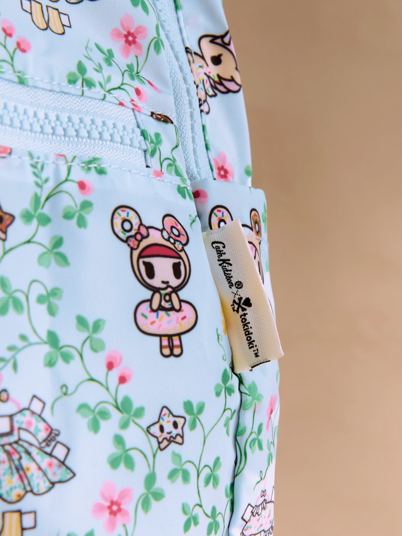  Balo gấp gọn Cath Kidston Foldaway Backpack Tokidoki Paper Dresses - H70585 