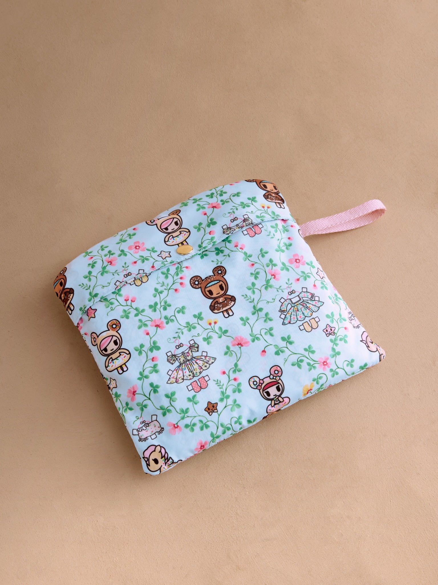  Balo gấp gọn Cath Kidston Foldaway Backpack Tokidoki Paper Dresses - H70585 