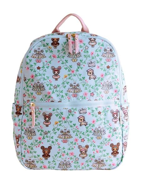  Balo gấp gọn Cath Kidston Foldaway Backpack Tokidoki Paper Dresses - H70585 