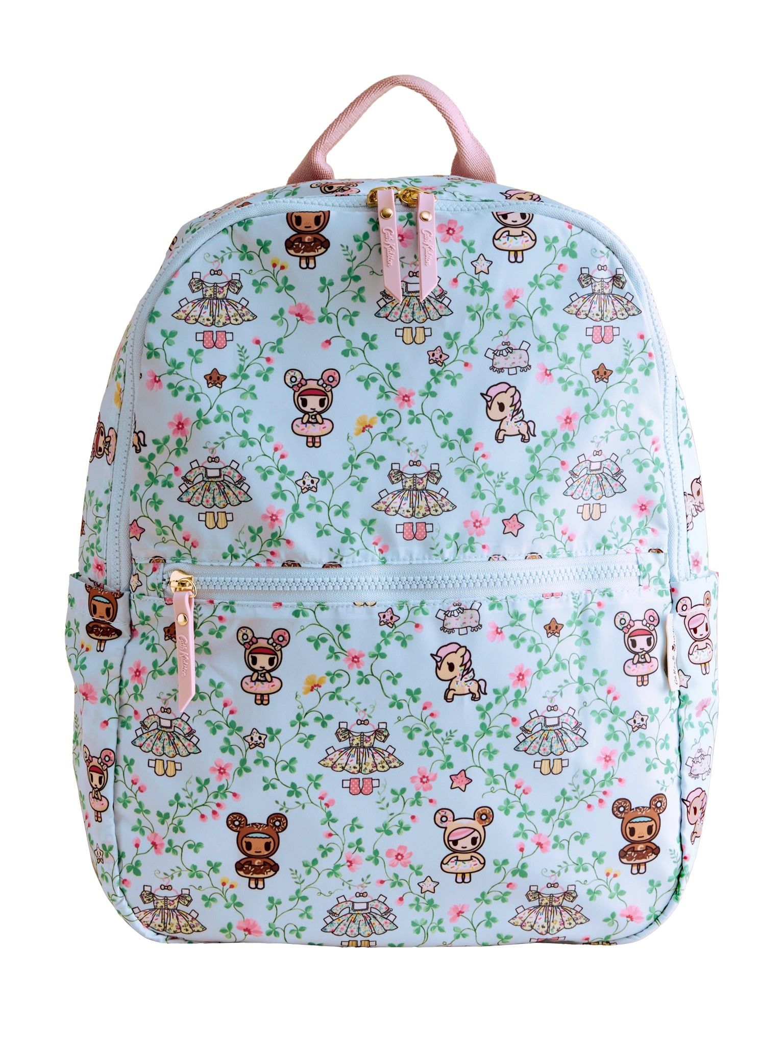  Balo gấp gọn Cath Kidston Foldaway Backpack Tokidoki Paper Dresses - H70585 