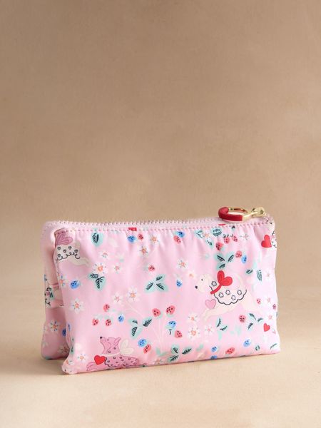  Ví cầm tay Cath Kidston Pouch Puppy Floral - H83040 