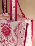  Túi đeo tay Cath Kidston Large Bookbag Spitalfields Silk - W76353 