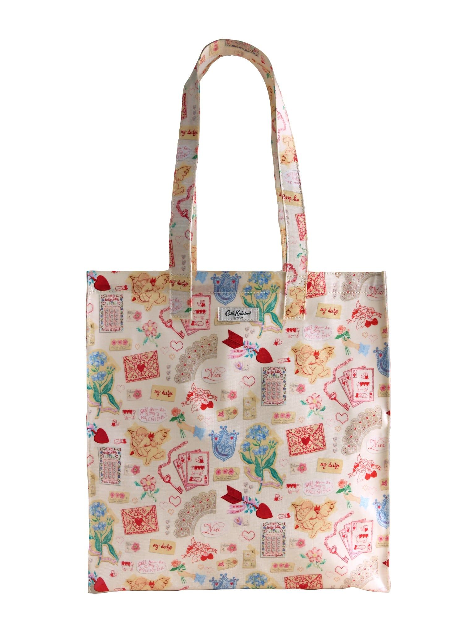  Túi đeo tay Cath Kidston Large Bookbag Valentines - W76354 