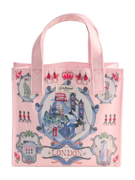  Túi cầm tay Cath Kidston Small Bookbag London Town - W76360 