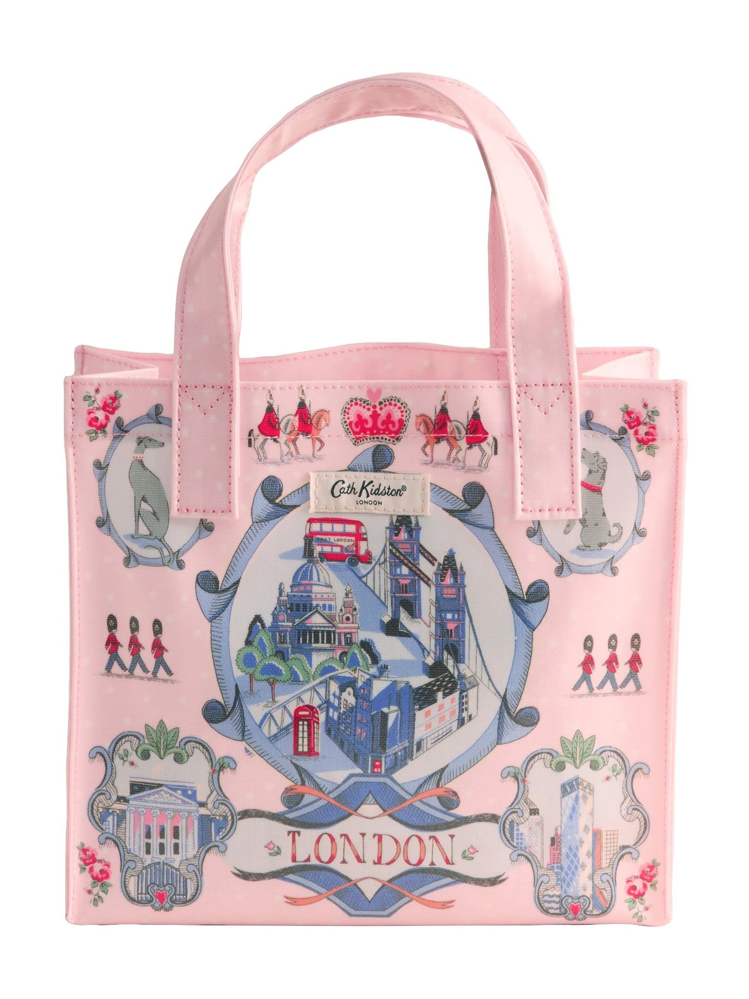  Túi cầm tay Cath Kidston Small Bookbag London Town - W76360 